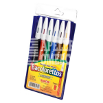 MARCADOR BACO PINCELIN BOLSA C/6